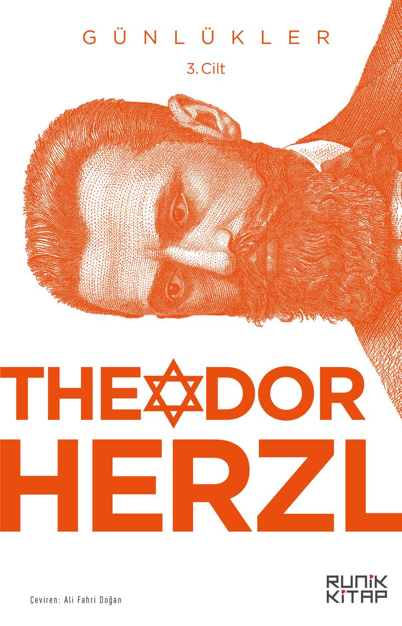 Theodor Herzl'in Günlükleri (3. Cilt) kitap kapağı