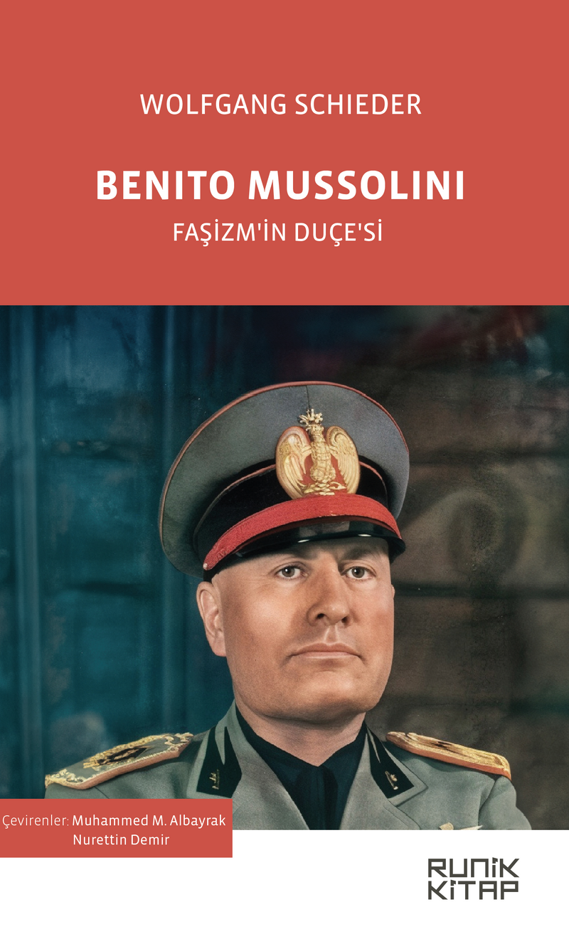 Benito Mussolini Faşizm'in Duçe'si kitap kapağı