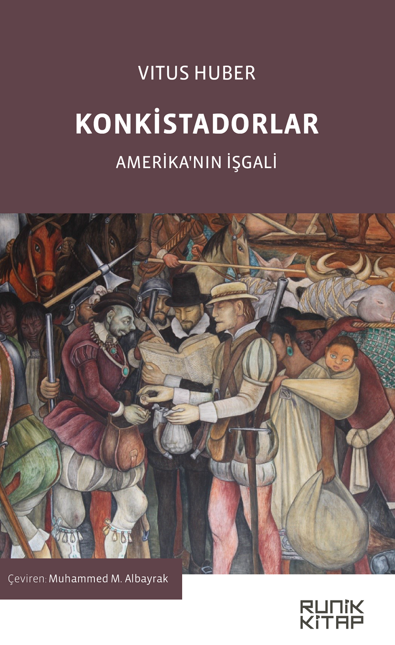 Konkistadorlar Amerika'nın İşgali kitap kapağı