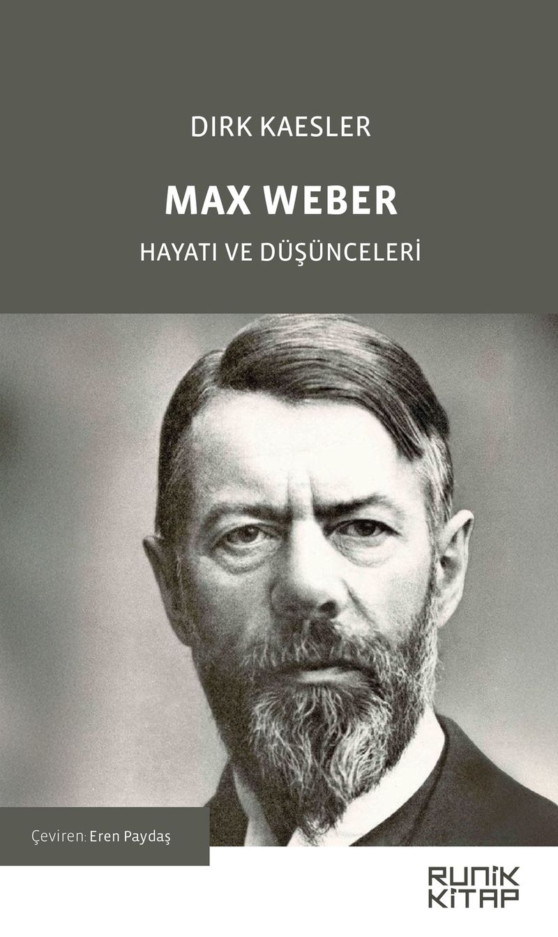 Max Weber Hayatı ve Düşünceleri kitap kapağı