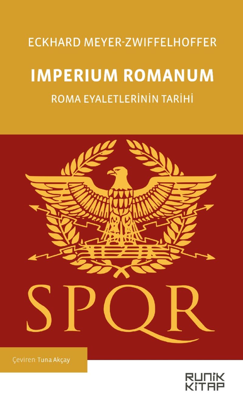 Imperium Romanum Roma Eyaletlerinin Tarihi kitap kapağı