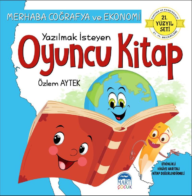 Yazılmak İsteyen Oyuncu Kitap Merhaba Coğrafya ve Ekonomi kitap kapağı