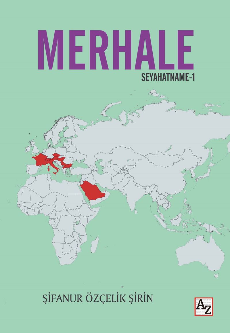 Merhale / Seyahatname-1 kitap kapağı