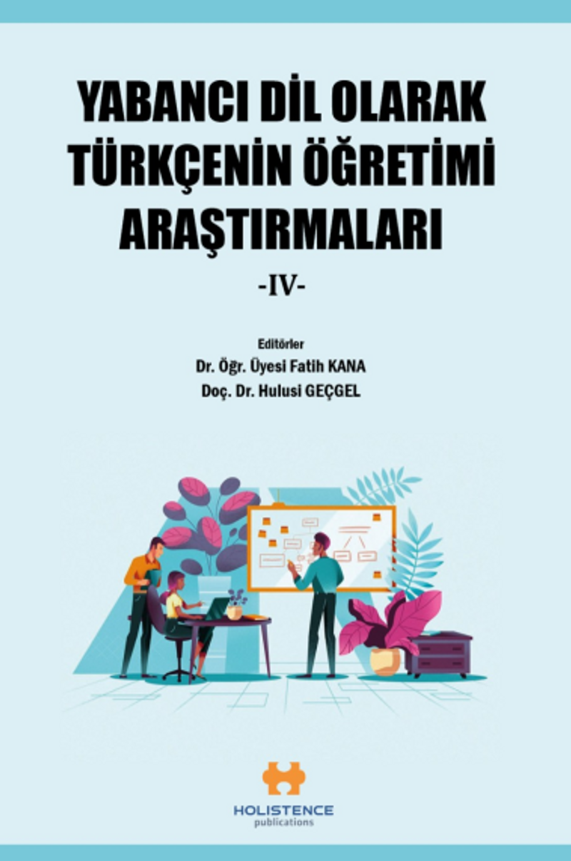 Yabancı Dil Olarak Türkçenin Öğretimi Araştırmaları IV kitap kapağı
