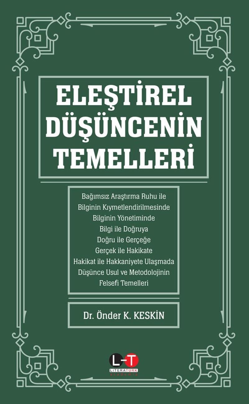Eleştirel Düşüncenin Temelleri kitap kapağı