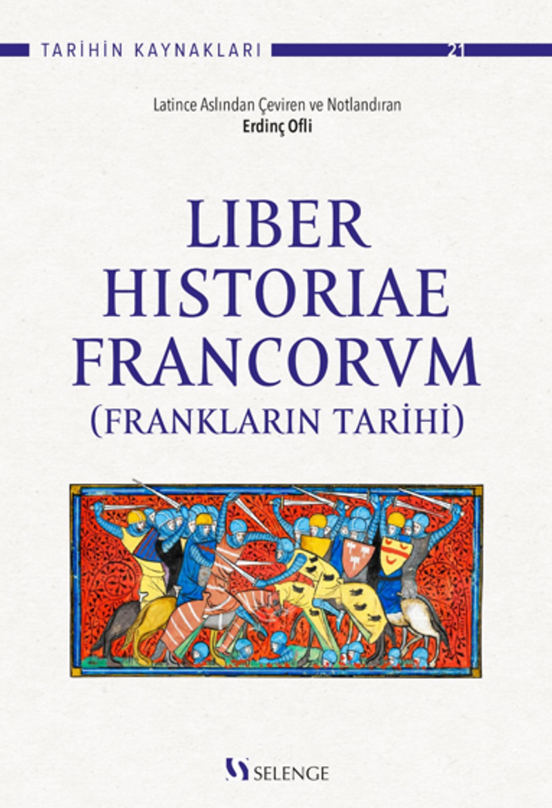 Liber Historiae Francorum (Frankların Tarihi) kitap kapağı
