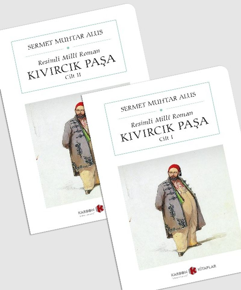 Kıvırcık Paşa (Cep Boy) (Tam Metin) (İki Cilt) kitap kapağı