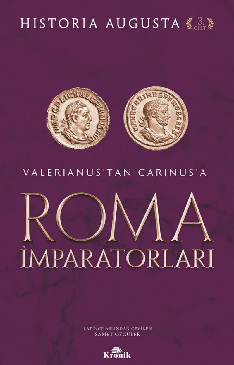 Roma İmparatorları (3. Cilt) Valerianus'tan Carinus'a kitap kapağı