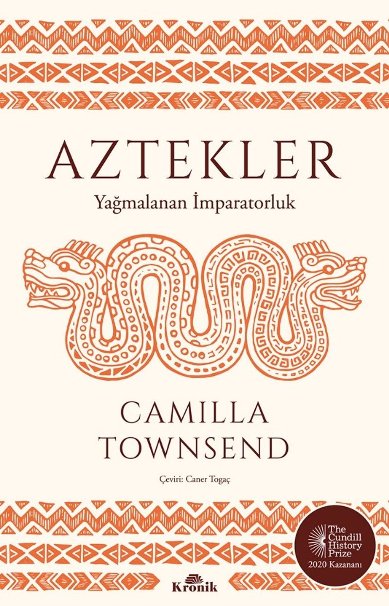 Aztekler kitap kapağı