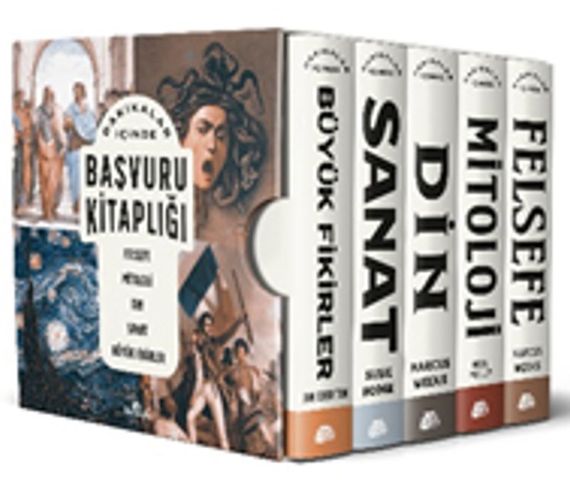 Dakikalar İçinde Başvuru Kitaplığı (Kutulu Set 5 Kitap) kitap kapağı