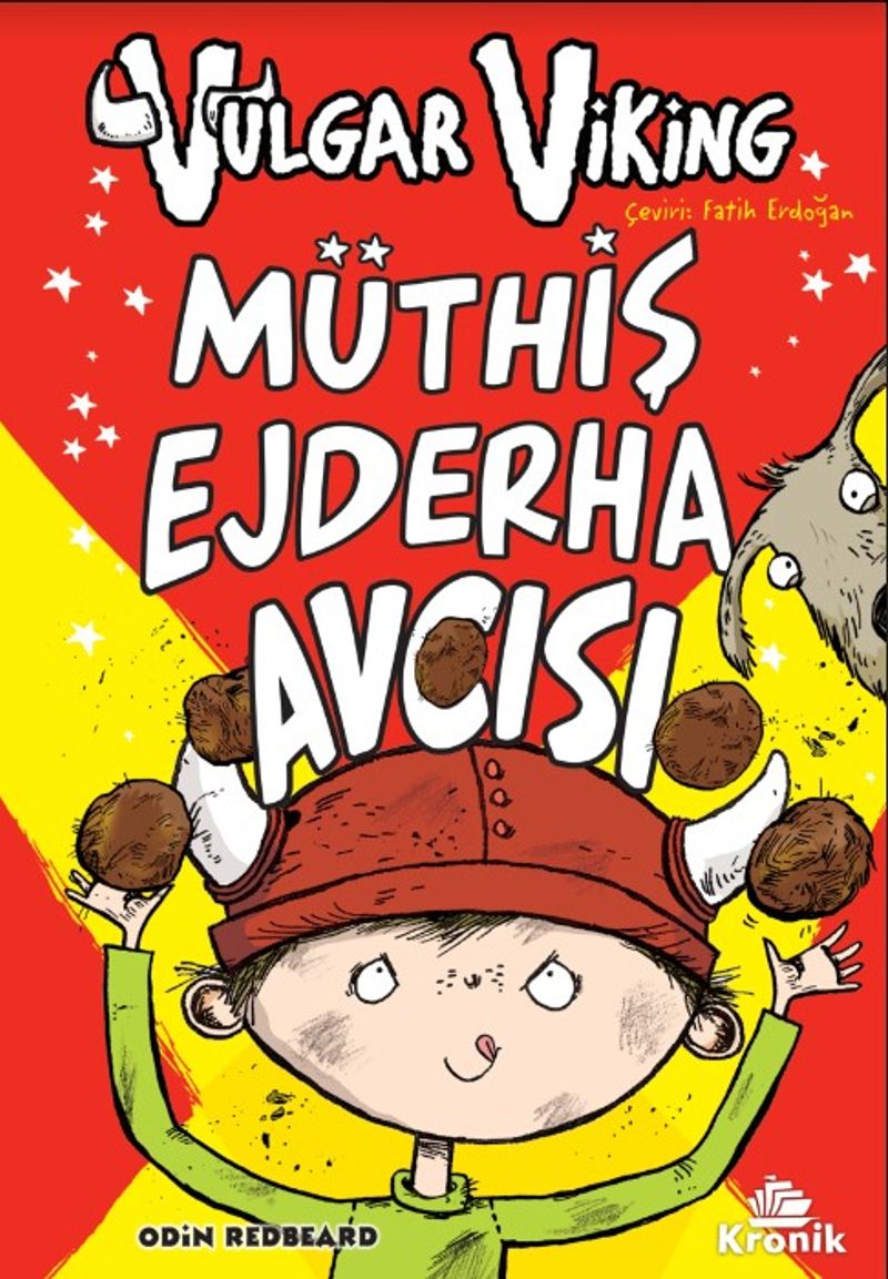 Vulgar Viking 4 / Müthiş Ejderha Avcısı kitap kapağı
