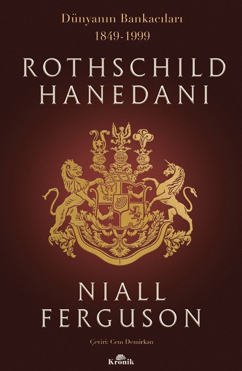 Rothschild Hanedanı Dünyanın Bankacıları (1849-1999) kitap kapağı