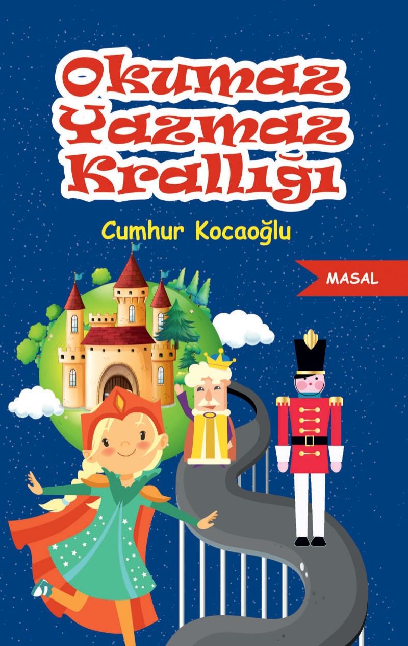 Okumaz Yazmaz Krallığı kitap kapağı