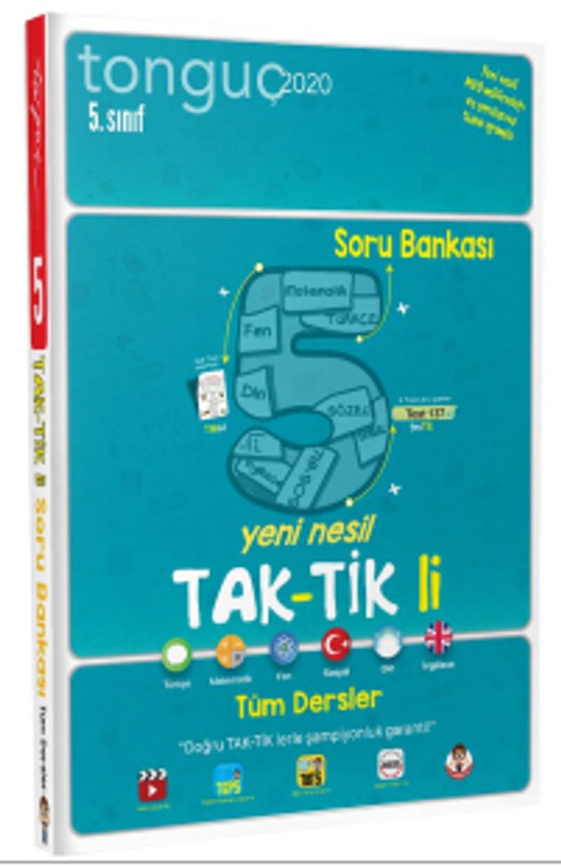 5. Sınıf Tüm Dersler Tak-Tikli Soru Bankası kitap kapağı