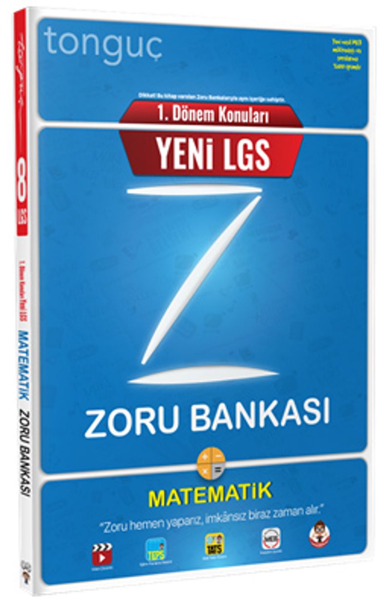 1. Dönem Konuları Yeni LGS Zoru Bankası Matematik kitap kapağı
