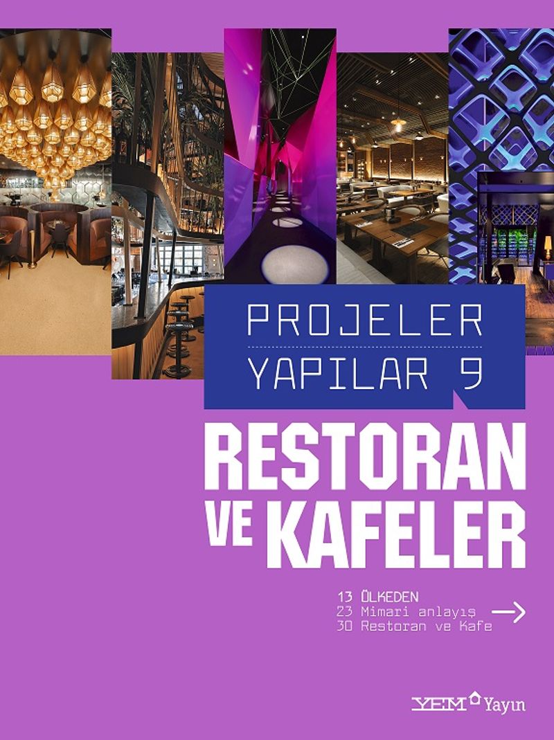 Restoran ve Kafeler / Projeler Yapılar 9 kitap kapağı