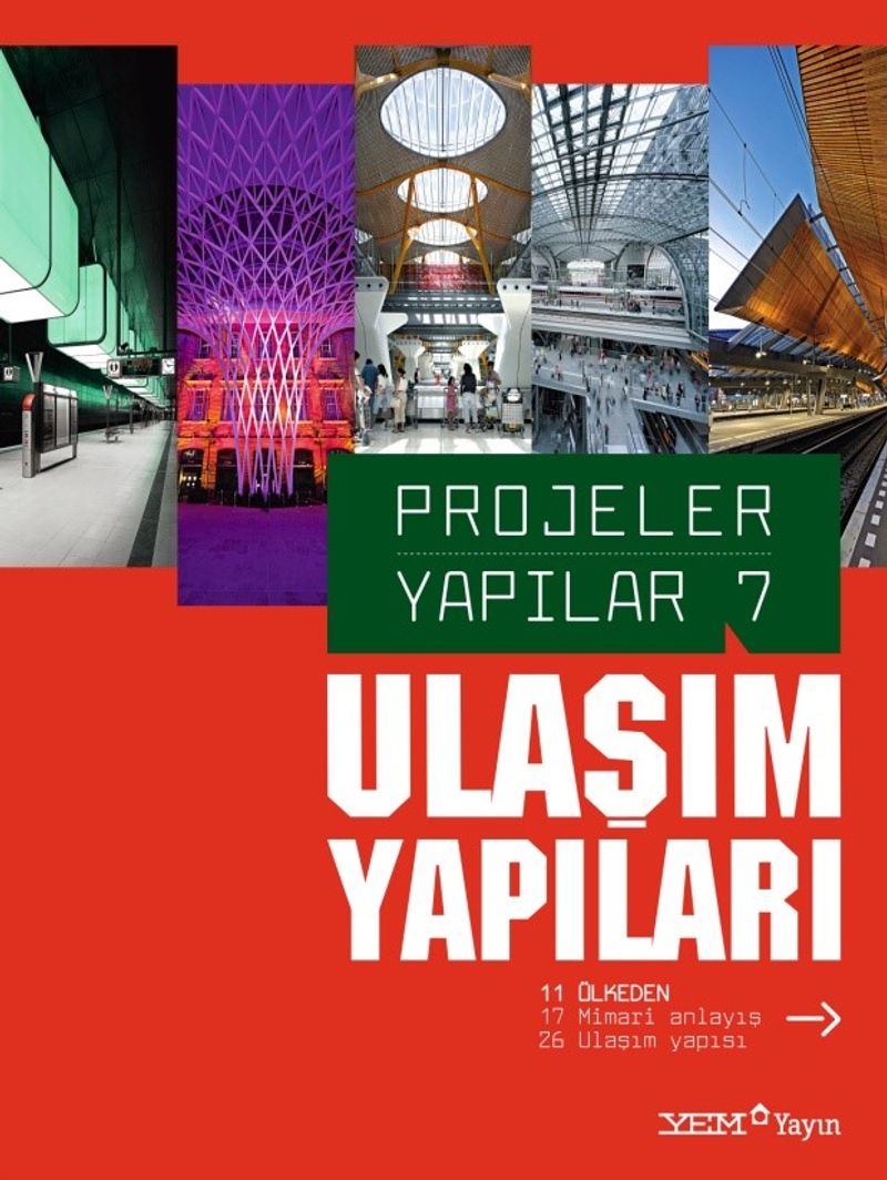 Ulaşım Yapıları / Projeler Yapılar 7 kitap kapağı