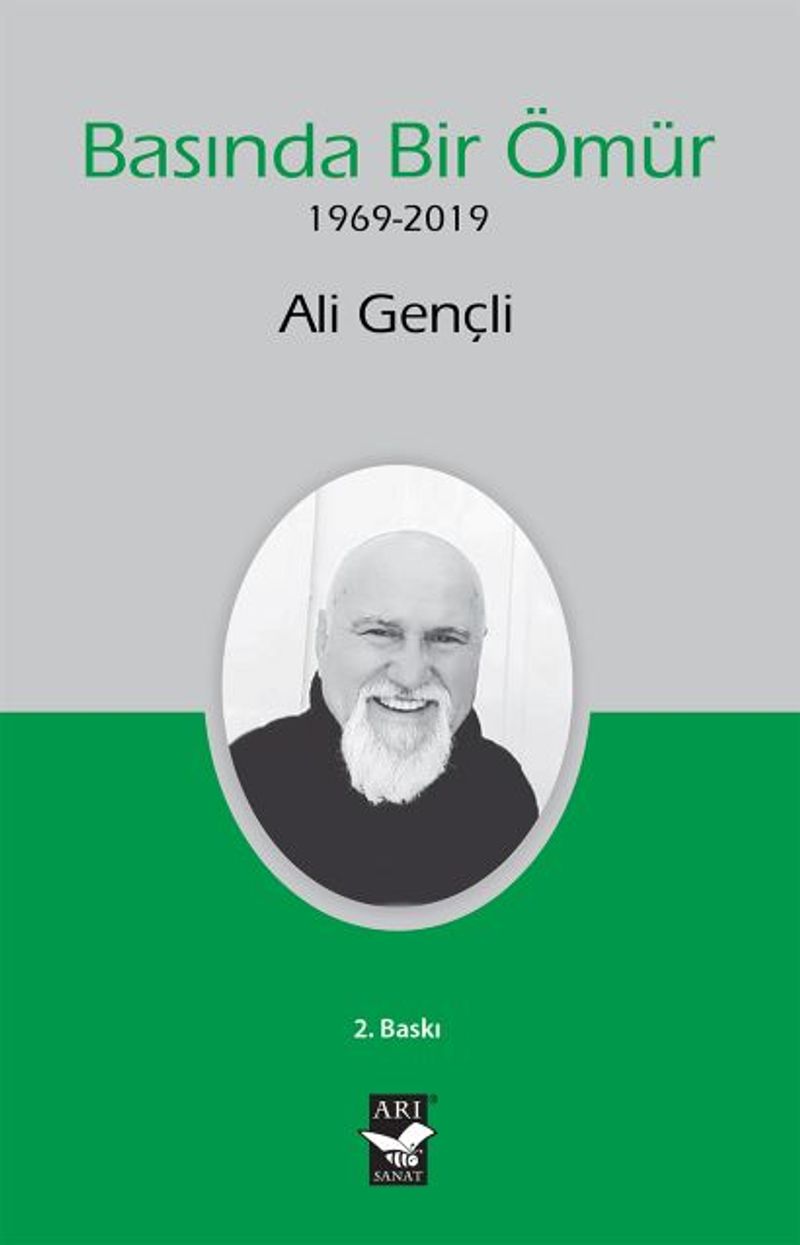 Basında Bir Ömür (1969-2019) kitap kapağı