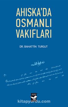 Ahıska'da Osmanlı Vakıfları kitap kapağı