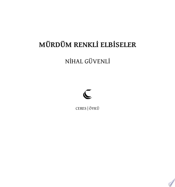 Mürdüm Renkli Elbiseler kitap kapağı