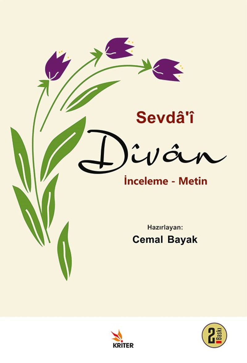 Sevda'î Dîvan İnceleme Metin kitap kapağı