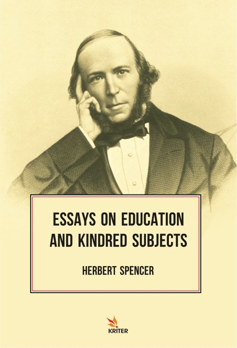Essays On Education And Kindred Subjects kitap kapağı