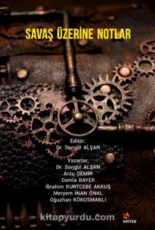 Savaş Üzerine Notlar kitap kapağı