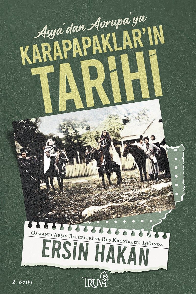 Asya'dan Avrupa'ya Karapapaklar'ın Tarihi kitap kapağı