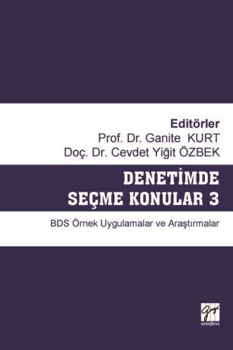 Denetimde Seçme Konular 3 kitap kapağı