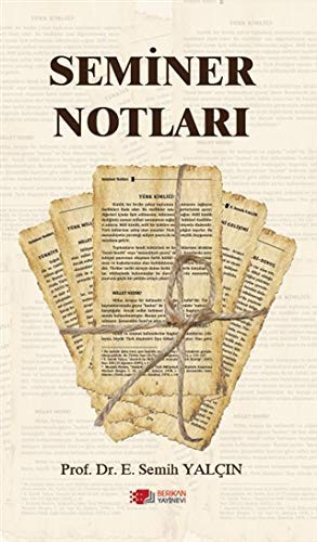 Seminer Notları kitap kapağı