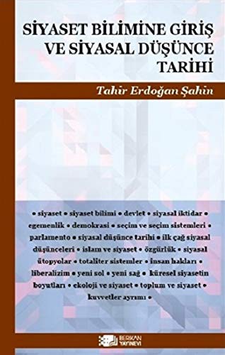 Siyaset Bilimine Giriş Ve Sayısal Düşünce Tarihi kitap kapağı