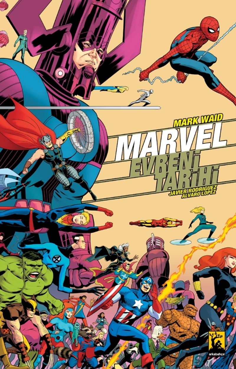 Marvel Evreni Tarihi kitap kapağı