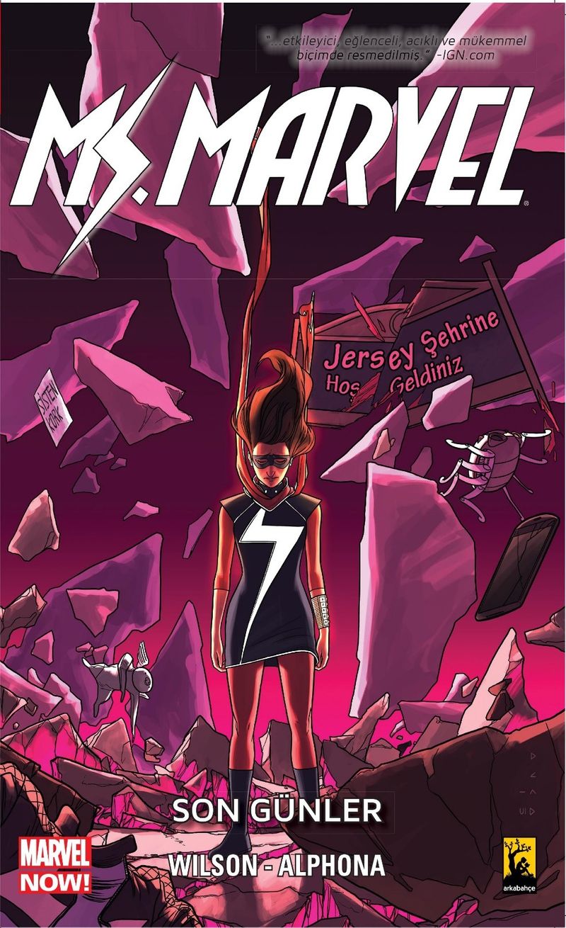 Ms. Marvel 4 - Son Günler kitap kapağı