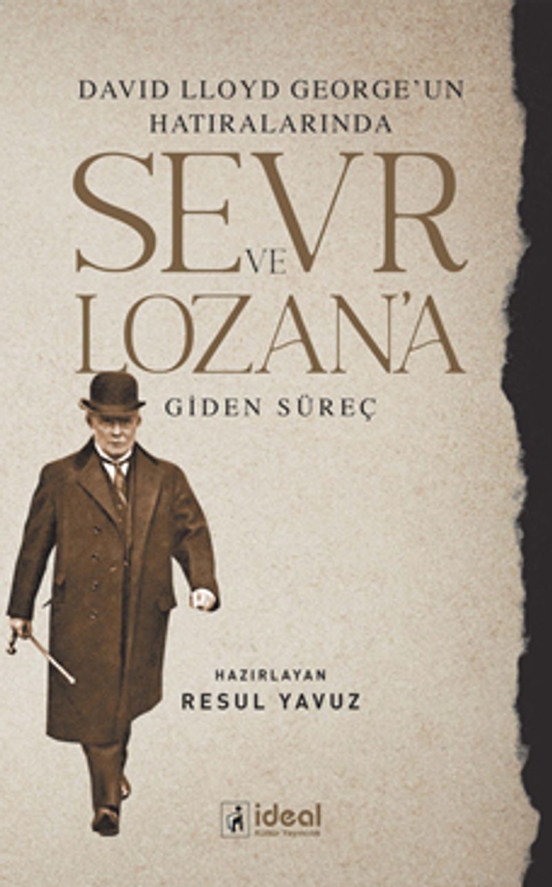 David Lloyd George'un Hatıralarında Sevr ve Lozan'a Giden Süreç kitap kapağı