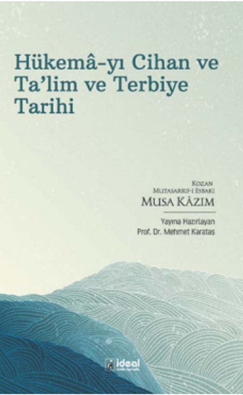 Hükema-yı Cihan ve Ta'lim ve Terbiye Tarihi kitap kapağı