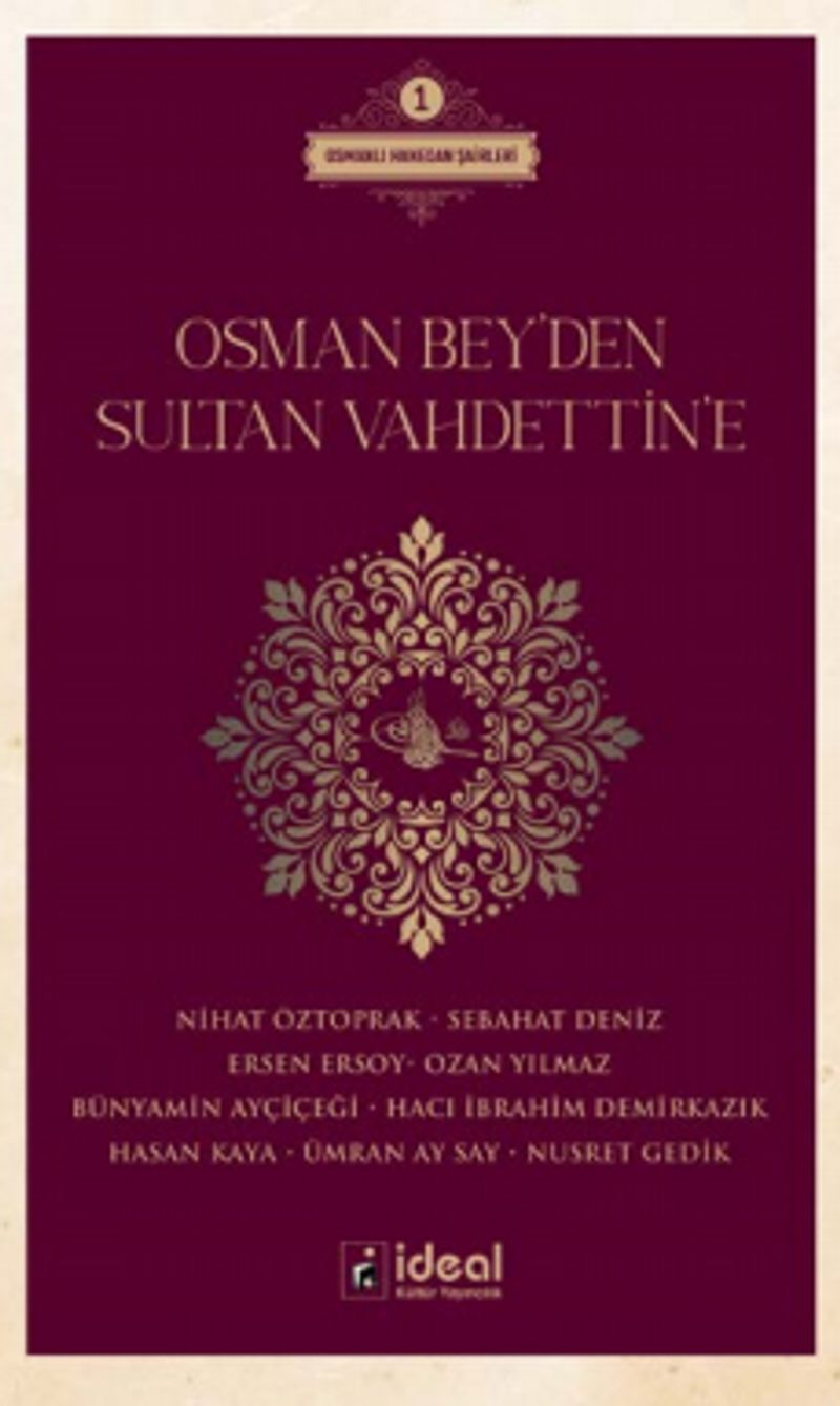Osman Bey'den Sultan Vahdettin'e kitap kapağı