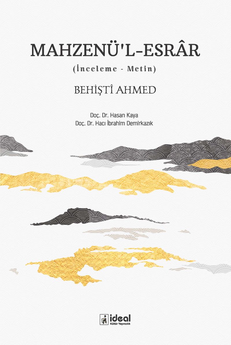 Mahzenü'l-Esrar Behiştî Ahmed (İnceleme-Metin) kitap kapağı