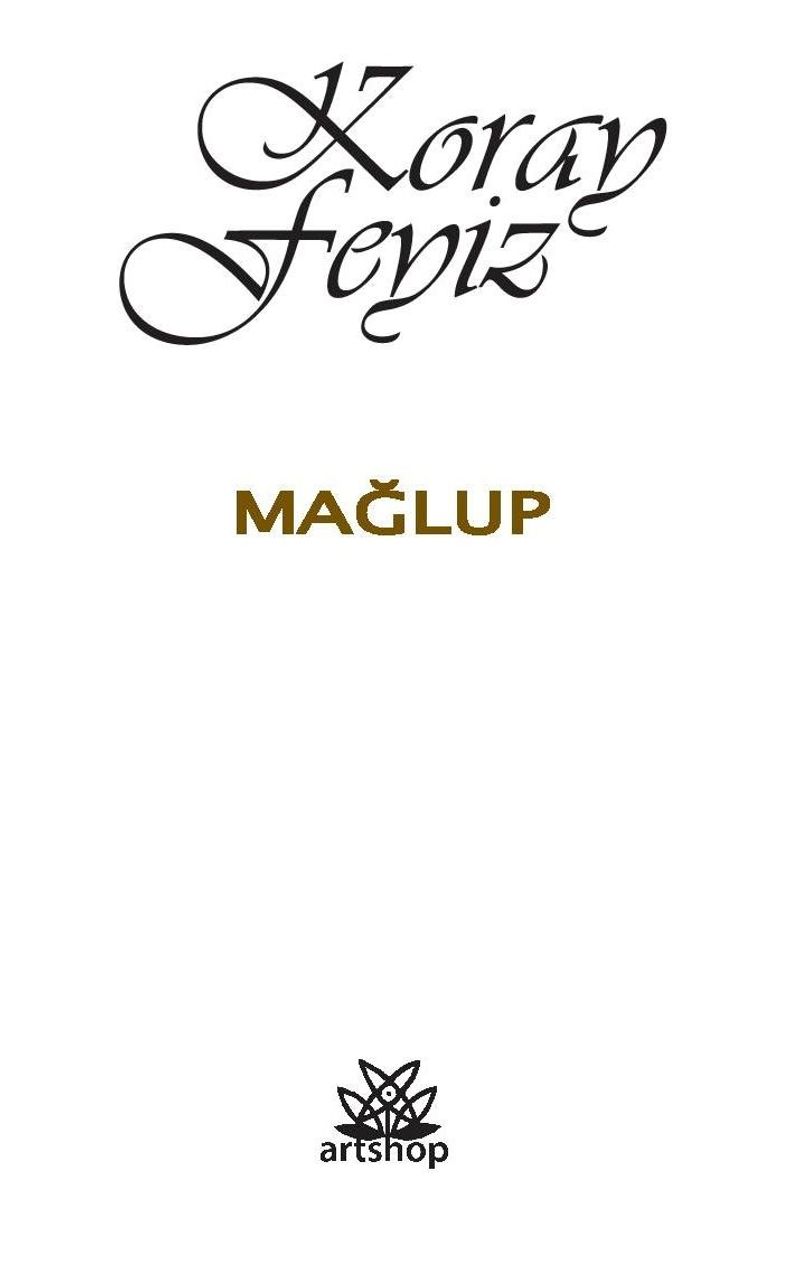 Mağlup kitap kapağı