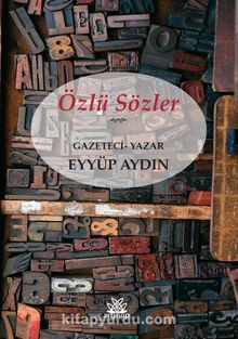 Özlü Sözler kitap kapağı