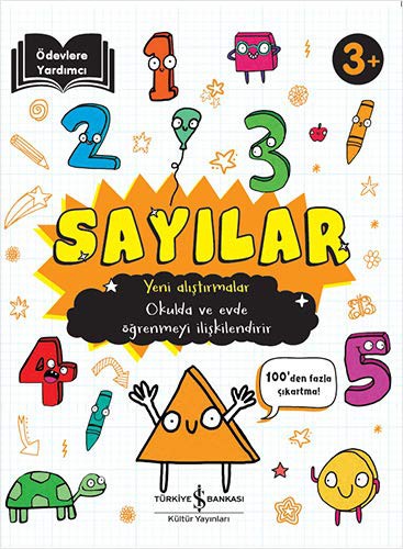 Ödevlere Yardımcı – Sayılar 3+ Yeni Alıştırmalar kitap kapağı