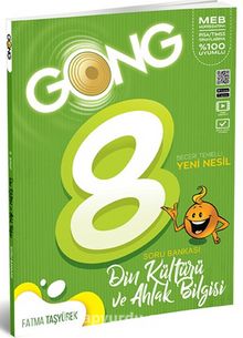 Gong 8. Sınıf Din Kültürü ve Ahlak Bilgisi Soru Bankası kitap kapağı