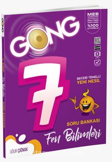 Gong 7. Sınıf Fen Bilimleri Soru Bankası kitap kapağı