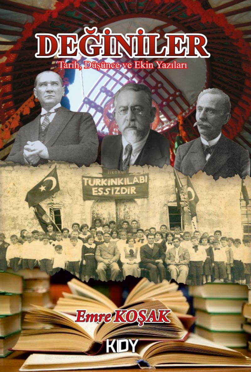Değiniler Tarih, Düşünce ve Ekin Yazıları kitap kapağı