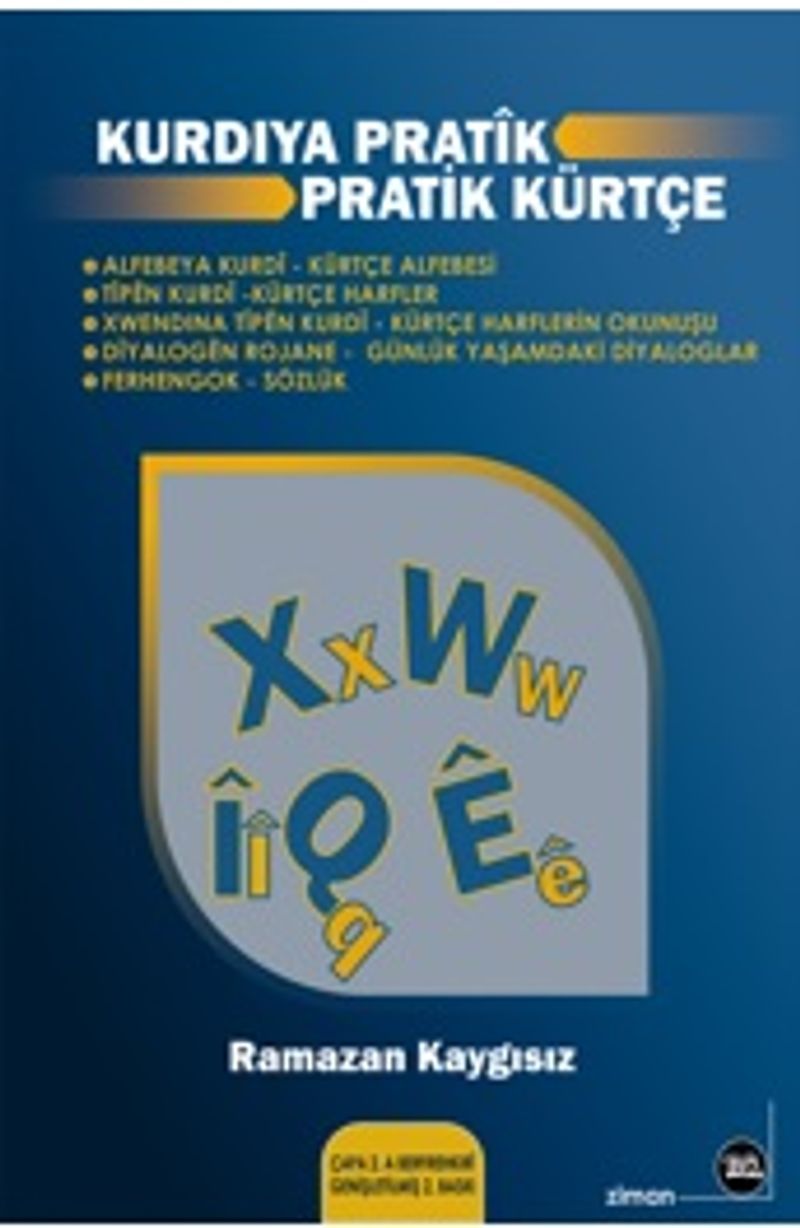 Kurdiya Pratîk - Pratik Kürtçe kitap kapağı