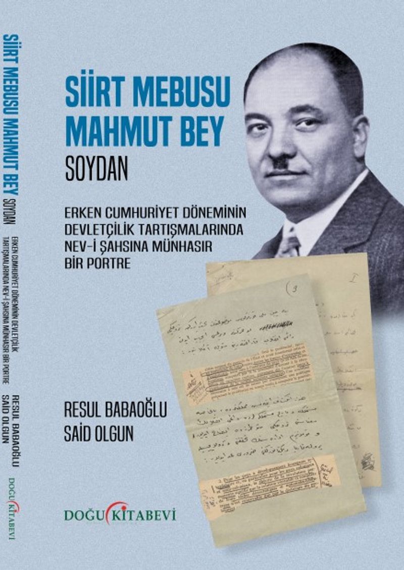Siirt Mebusu Mahmut Bey (Soydan) kitap kapağı