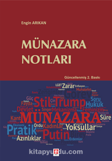 Münazara Notları kitap kapağı