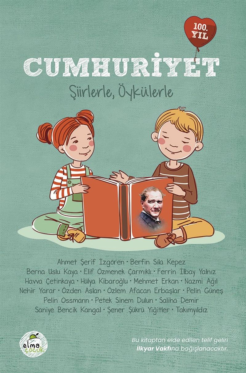 Cumhuriyet Şiirlerle,Öykülerle kitap kapağı