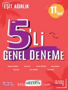 11. Sınıf 5'li Eşit Ağırlık Deneme kitap kapağı