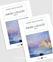 Esrar-ı Cinayat (2 Cilt) (Cep Boy) (Tam Metin) kitap kapağı
