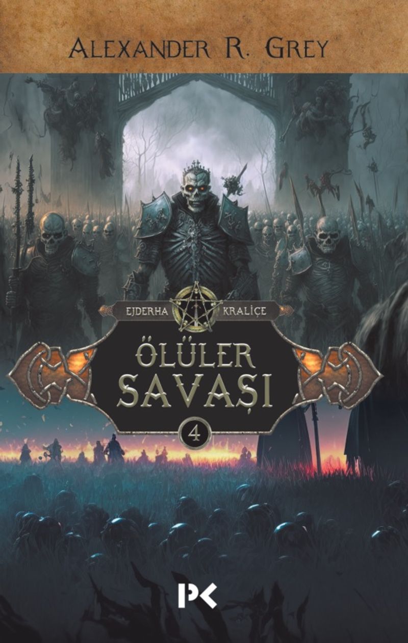 Ölüler Savaşı / Ejderha Kraliçe 4 kitap kapağı